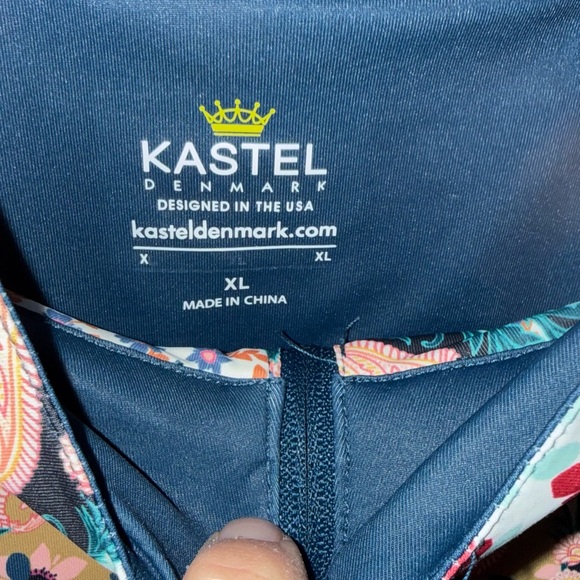 Kastel Denmark Riding Top In A Floral Pattern - Picture 3 of 4